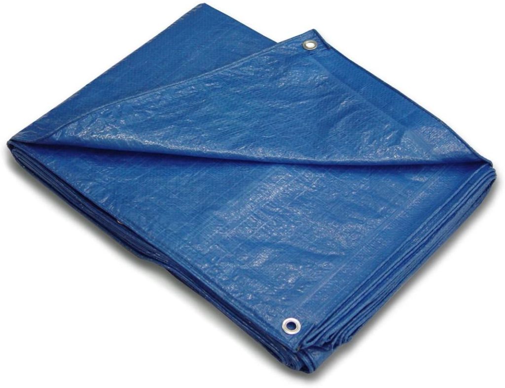 Blue Tarp 9’x12′ Needham Garden Center