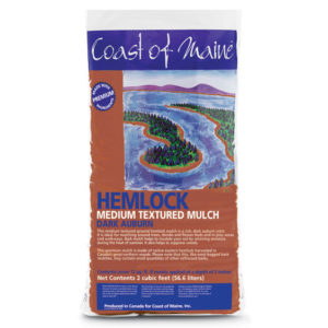 Natural Hemlock Mulch 2 cu. ft. - Coast of Maine