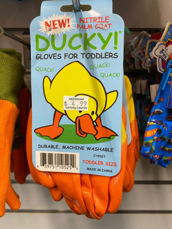 Ducky Childrens Gloves Toddler Size