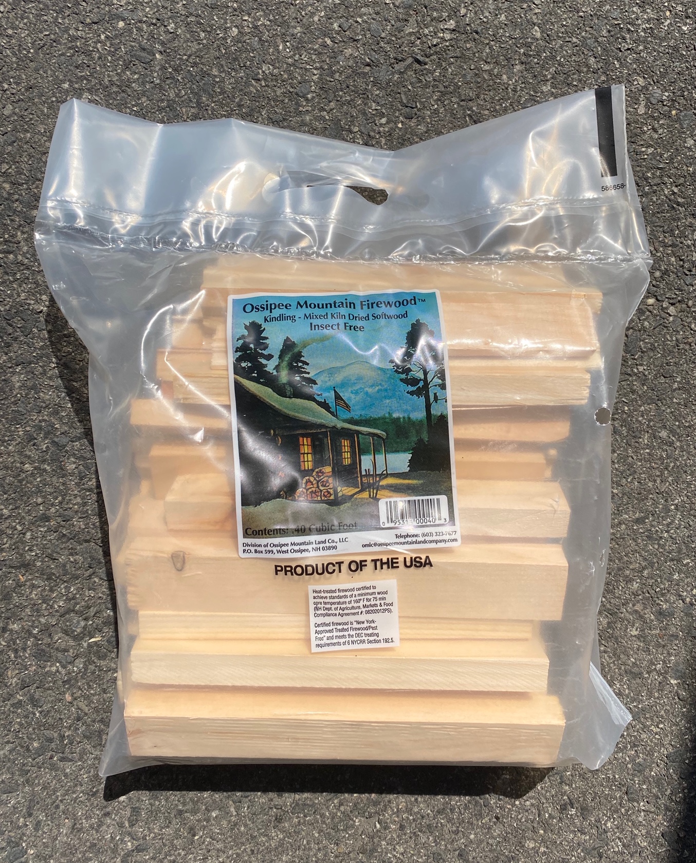 Kindling Bundles .4 cu ft - Needham Garden Center