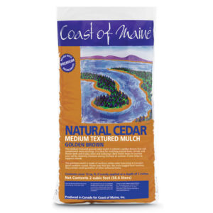 Natural Cedar Mulch 2 cu. ft. - Coast of Maine