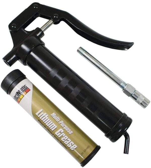 Mini Grease Gun Kit, 3 ounce grease tube