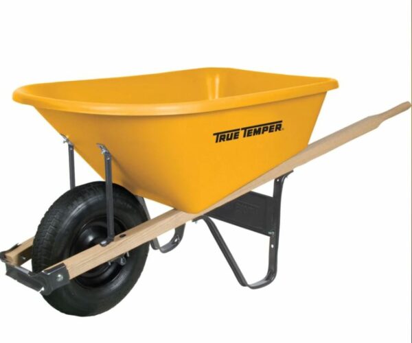 Ames 6 cu ft Poly wheelbarrow