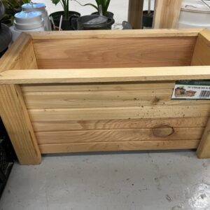 Cedar Planter 24" Wide