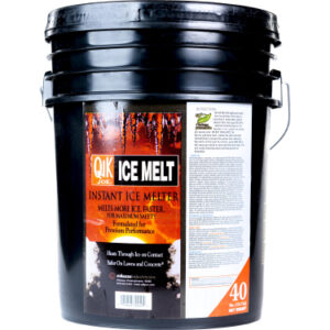 Qik Joe Calcium Chloride Ice Melter 40 Pound Bucket