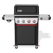 Weber Spirit Grill EP-435, Black, Propane, 4 Burner + Side, Fully Assembled