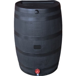 Rain Barrel Black 50 Gallon