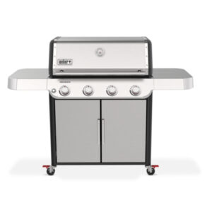 Genesis S-415 4-Burner LP Gas Grill, 48,000 BTU, Stainless Steel, FULLY ASSEMBLED