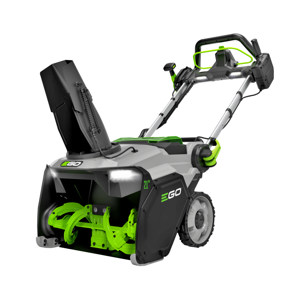 Ego Single Stage Snowthrower Kit, Metal Auger, Feature Packed, (2 x 6.0 Batteries, Dual Charger) - SNT2134